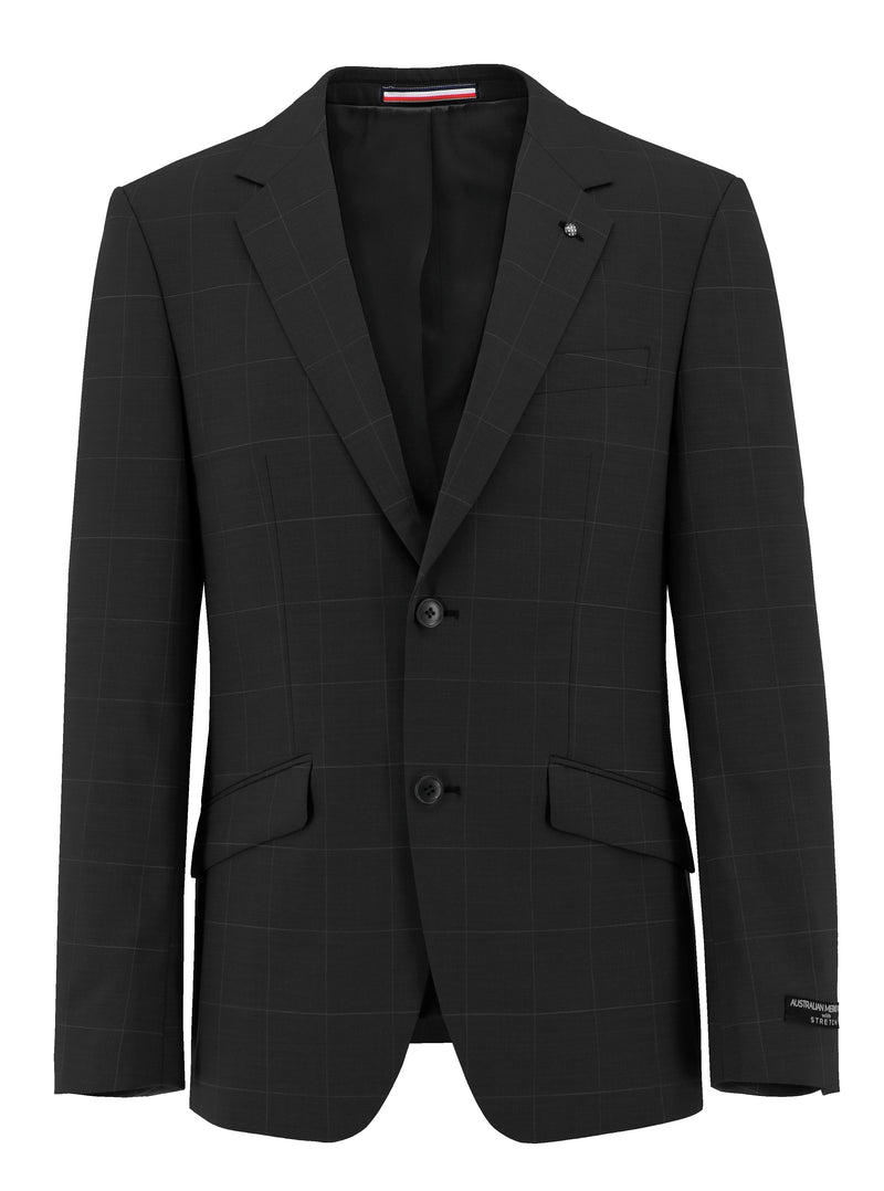 Lisbon Edward Black Suit