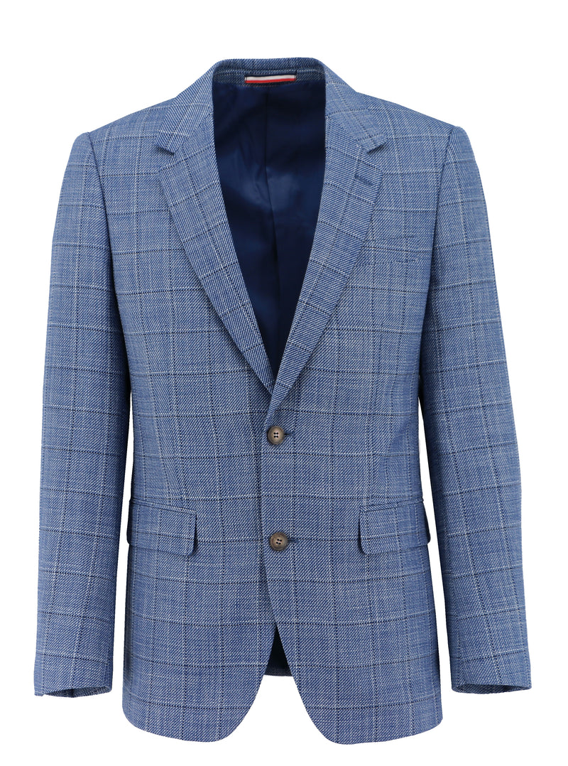 Ritchie Blue Checked Sports Jacket