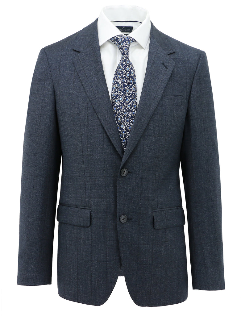 Ritchie 107 Blue Wool Suit Jacket Boston Fine Tailoring