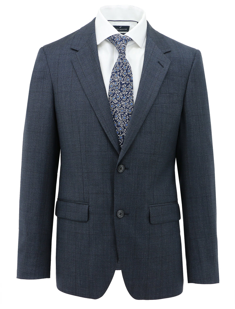 Ritchie 107 Blue Wool Suit Jacket