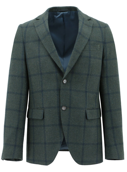 Melrose Green Checked Sports Jacket