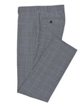 Ritchie Edward Blue Grey Checked Suit