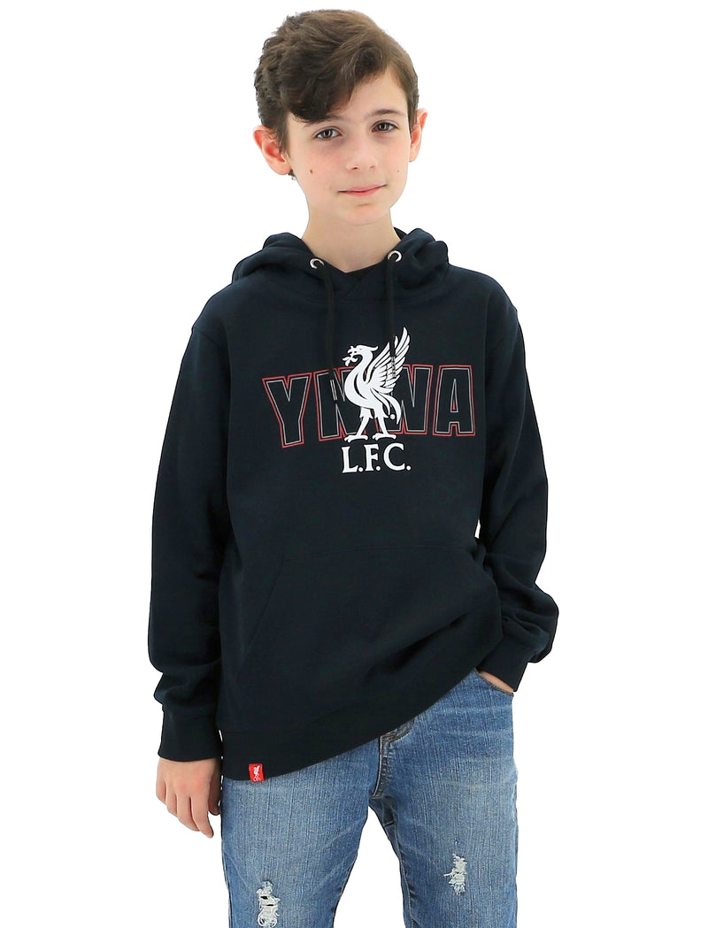 Liverpool FC Youth YNWA Firebird Navy Hoodie