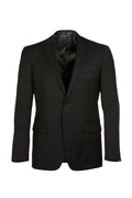 Michel Black 106 Wool Suit Jacket