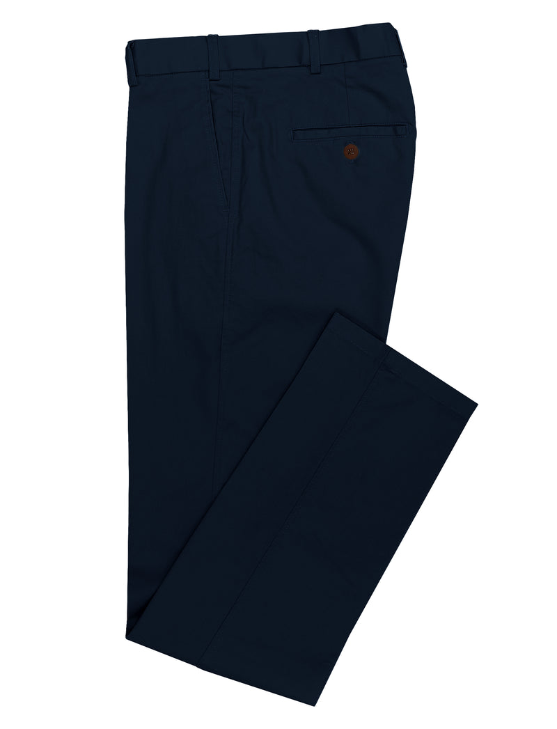 Navy 554 Relaxed Chino