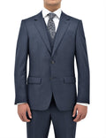 Michel 704 Blue Wool Suit Jacket