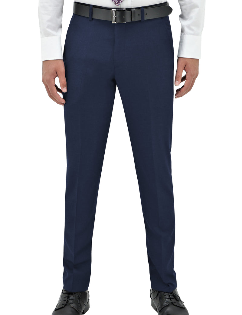 Edward 106 Blue Wool Trouser